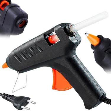 Imagem de Pistola Cola Quente 110/220V Bivolt Para Trabalhos Manuais - Papelaria