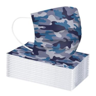 Imagem de Máscara de moda para impressão respirável de pano descartável infantil