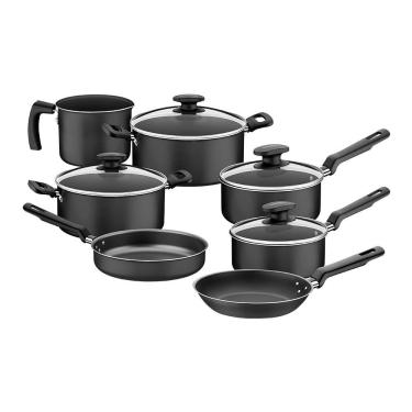 Imagem de Jogo De Panelas Tramontina Loreto 20399083 Grafite