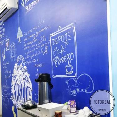 Imagem de Adesivo Lousa Azul Marinho + Giz Brinde - Tacolado, 1,00 x 1,00m