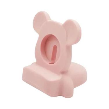 Imagem de Suporte De Carregador De Silicone Minnie Mouse Para Apple Watch Suport