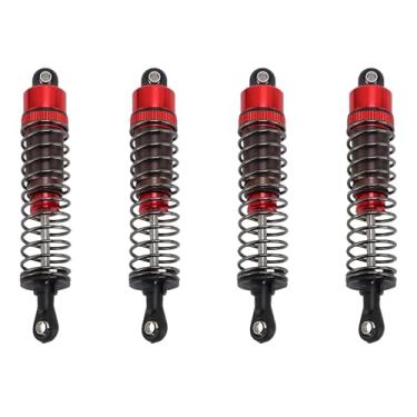 Imagem de RiToEasysports Dampers de Choque por Pressão do óleo 4pcs Amortecedores de Alumínio 85 Mm para 1:10 RC Car, Desempenho de Controle Aprimorado, Design Otimizado, Atualização Leve e Abrangente, Com (#1)
