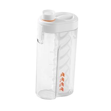 Imagem de Generic Cafeteira Cold Brew Filtro Removível com Tampa Geladeira Chaleira de Limão Jarra de Chá Máquina de Chá Gelado para Água Bebida, Branco