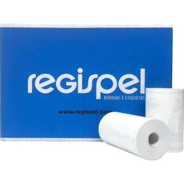 Imagem de Bobina Termica 80MMX30M. Branca 48G S/TUBETE CX.C/30 - Regispel