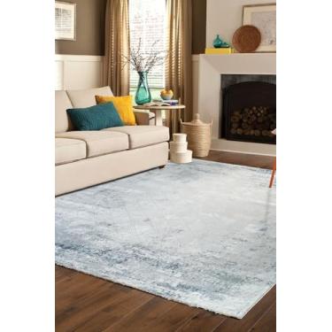 Imagem de Pemogo, Tapete Sala 300x400 Milão Cinza Oceano