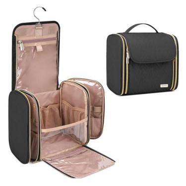 Imagem de Bolsa de higiene de viagem TBTOTRA pendurada para mulheres à prova d'á