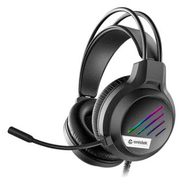 Imagem de Headset Gamer RGB P3 Usb Para PC Ps4 Note Cor Preto On-fn638