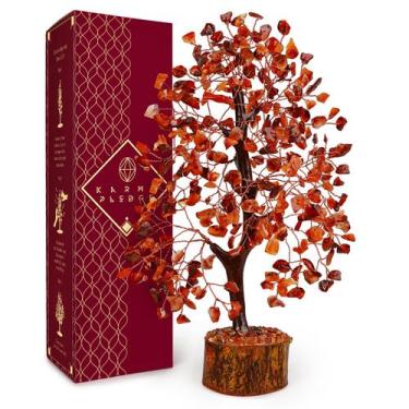 Imagem de Crystal Tree KARMAPLEDGE Cornalian 22-24cm Feito à mão
