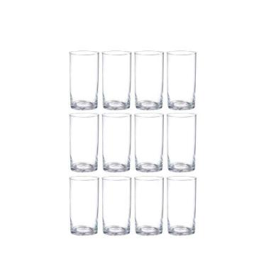 Imagem de Jogo 12 Copos Vidro Oval VGHome 500ml