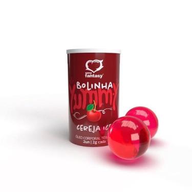 Imagem de Bolinha Yummy Cereja Ice - Cápsulas Gelatinosas Beijáveis - Sexy Fanta
