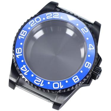 Imagem de FEIYASHI Relógio SUB Diver de 40 mm à prova d'água 200 m, caixa de aço, vidro de safira para NH35 NH34 36 Miyota8215 ETA2824 relógio movimento, NH35 NH34/36/38 Movimento + tampa inferior sólida 4