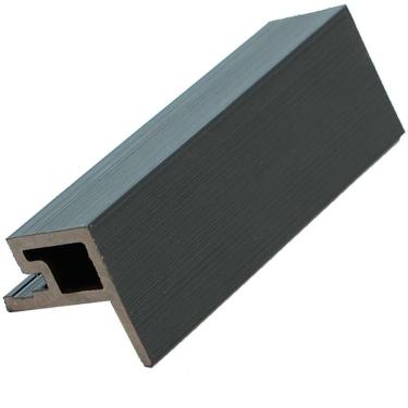 Imagem de Acabamento para Painel Ripado Modaza 1/2 WPC Externo, 4,95 x 290 cm, Nero