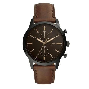 Imagem de Relógio Fossil Masculino Ref: Fs5437/0mn Cronógrafo Black