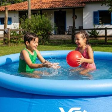 Imagem de Piscina Inflável Joy Set 1000L Circular 183cm com Bomba VG Plus