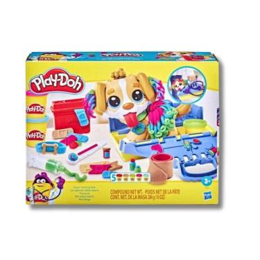 Imagem de Massinha play doh pet shop (f3639) - hasbro