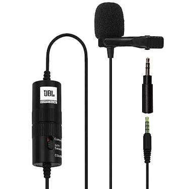 Imagem de Microfone Lapela CSLM20B Alimentado Por Bateria JBL