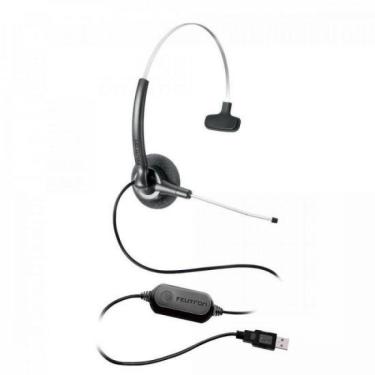 Imagem de Fone Headset Stile Compact Voip Slim Preto Felitron