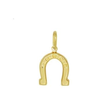 Imagem de pingente ferradura dupla