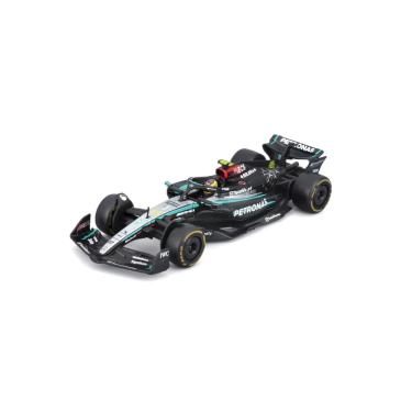 Imagem de Miniatura F1 24 Mercedes W15 Hamilton C/ Piloto 1:43 Bburago