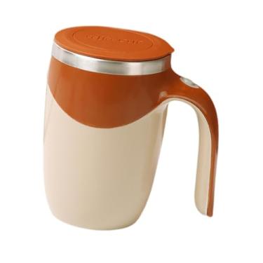 Imagem de YWJLQH Caneca de café automexedora, copo misturador, copo misturador elétrico multiuso, caneca giratória para viagem e chá, chocolate quente, Bateria