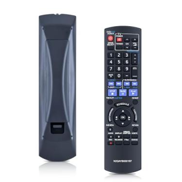 Imagem de Controle remoto de substituição N2QAYB000197 para gravador de DVD Panasonic DMR-EZ485V DMR-EZ48V DMR-EZ485 DMR-EZ48 DMR-EZ48VK DMR-EZ485VK