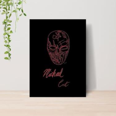 Imagem de Genérico, Quadro Devils Night Dark Romance A4 | Placa MDF 14