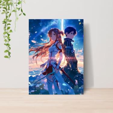 Imagem de Genérico, Quadro SAO Anime A4 | Placa MDF 02