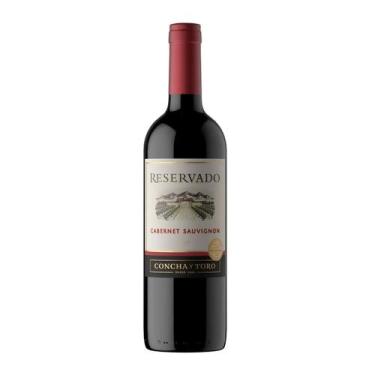 Imagem de Vinho Tinto Chileno Concha Y Toro Reservado Cabernet Sauvignon 750ml, 