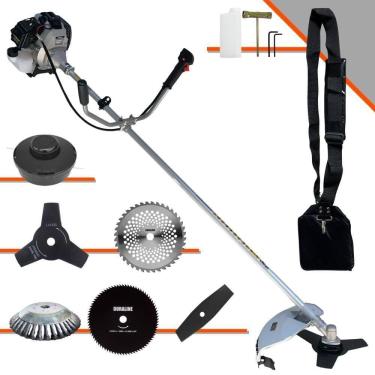 Imagem de Roçadeira Toyama Tbc43h 1,7hp 43cc 2t Com 6 Opções De Cortes