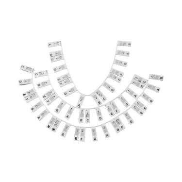 Imagem de Adesivos Removíveis Para Teclado De Piano 88/61 Teclas Miwayer: Etique