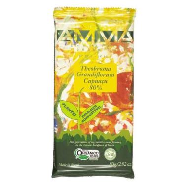 Imagem de Chocolate 80% Cupuaçu Orgânico Amma 80g