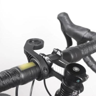 Imagem de 1 conjunto de suporte externo para bicicleta, computador de bicicleta, velocímetro, base de bicicleta de estrada, comprimento de mountain bike, suporte de extensão de telefone compatível com IGPS
