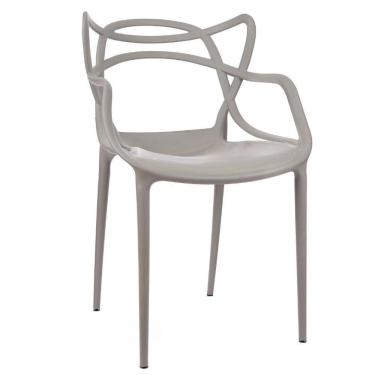 Imagem de Cadeira De Design Allegra Interior E Exterior Cinza