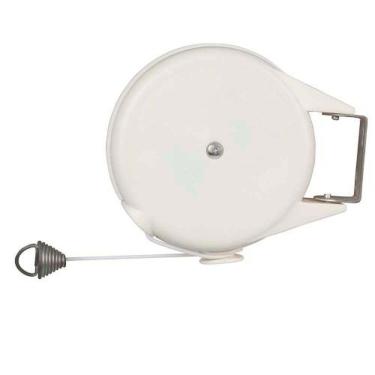 Imagem de Varal Retrátil 12 Metros De Corda Em Abs - Estrutura Móvel Para Parede