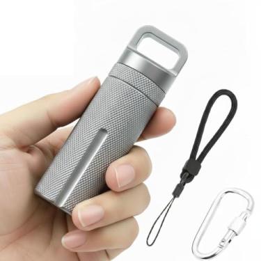 Imagem de Capa para YubiKey 5 5C NFC Nano / chave de segurança e carteira de hardware Nano S Plus, à prova de choque e à prova d'água e portátil USB de armazenamento de dispositivo para carteira fria Crypto