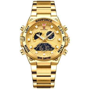 Imagem de Relógio De Pulso Quartzo Masculino Dupla Exibição Digital Casual Esportivo