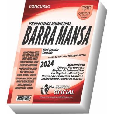 Imagem de Apostila Barra Mansa - Rj - Nível Superior - Parte Comum - Curso ofici
