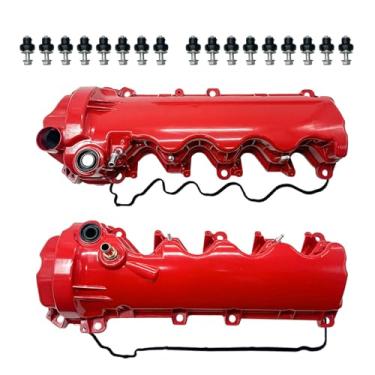 Imagem de Tampa da válvula do motor 9L1Z6582C 264-909 com junta compatível com Ford Expedition/F-150/F-250/F-350/Mustang 2004-2014, apto para Lincoln Mark LT/Navigator 2005-2014, apto para Mercury Mountaineer