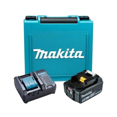 Imagem de Kit De Energia 18v Lxt Makita Kitmak1850b 01 Bateria 5ah + Carregador