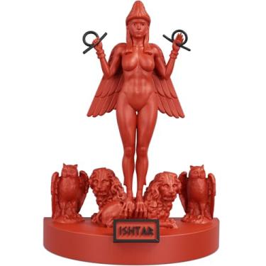 Imagem de Estátua Ishtar - Inana - Lilith (Cor Sanguis Obscurus)