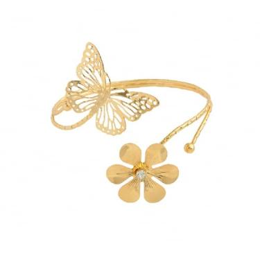 Imagem de DATOA Punk Buttefly Braço Aberto Bobina Ajustável Espiral Folha Asas Borboleta Braçadeira Minimalista Pulseira Bracelete Bracelete Simples Gótico para Mulheres Adolescentes, adjustable, Prata, Sem