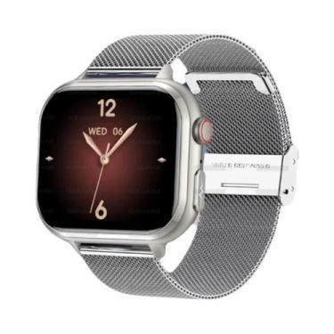 Imagem de Relógio Inteligente De Monitoramento De Saúde Masculina ECG PPG Testad