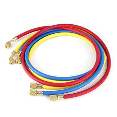 Imagem de Phefop Mangueira de Refrigerante, ABS e Cobre, 600 Psi, Tubo de Flúor de 1/4 pol. para Manutenção de Ar Condicionado e Adição de Refrigerante