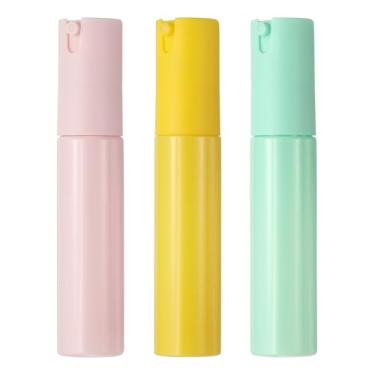 Imagem de YELARXI Frascos de bomba Airless, dispensador de cosméticos tamanho de viagem, recipientes recarregáveis, frascos de spray para produtos de higiene pessoal adequado para (hidratante/xampu/creme) 30 ml