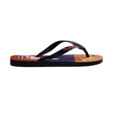 Imagem de Chinelo Havaianas Harry Potter pott preto/preto, Preto, Preto, 41
