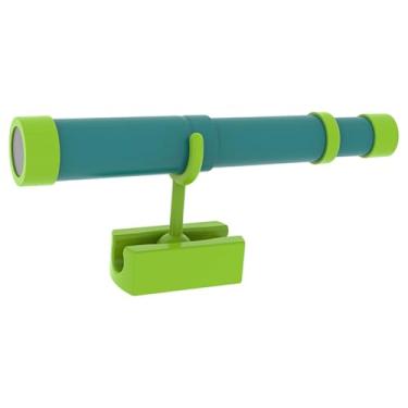 Imagem de Esquirla Telescópio Pirata Retrátil para Crianças, Brinquedo Educativo de Exploração, Acessórios para Parques Infantis, Luneta Pirata para Crianças no Quintal, Verde