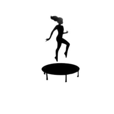 Imagem de Adesivo De Parede Frases Jump Mod01