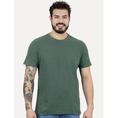 Imagem de Camiseta Dudalina Masculina Textura Favo Verde-Masculino