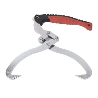 Imagem de KIMISS Tong S Ding para Toras de 8 Polegadas – Gancho Fácil Com Uma Mão para Manuseio Eficiente de Madeira e Levantamento de Toras