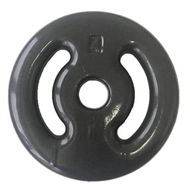 Imagem de Anilha Emborrachada Vazada Ahead Sports 4kg Preta